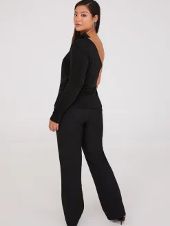 Ruffle One-Shoulder Top
