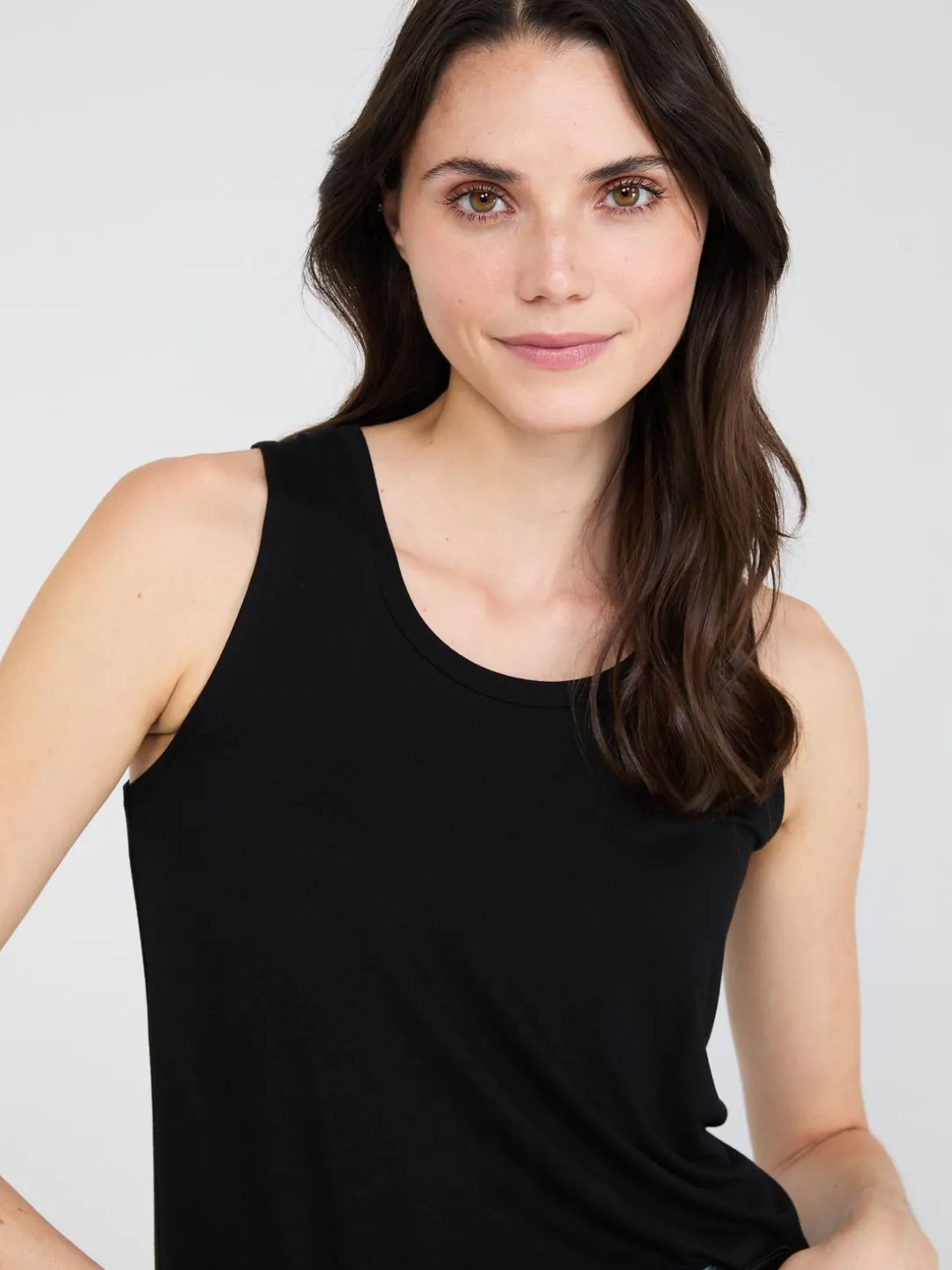 Scoop Neck Swing Tank Top