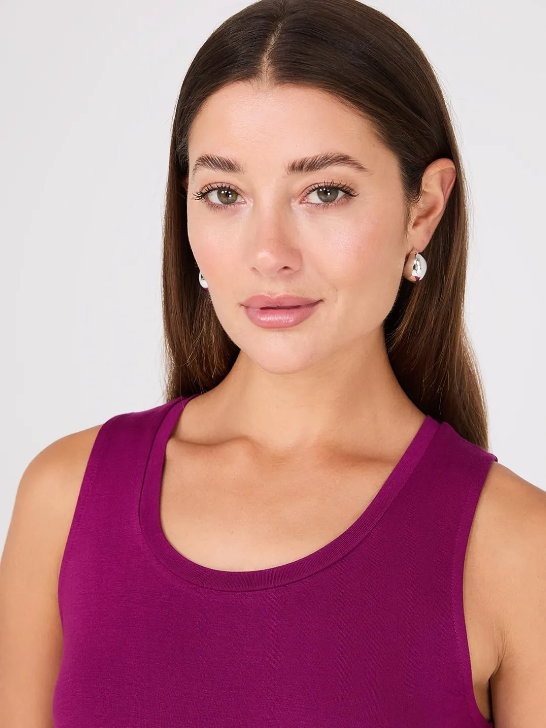 Scoop Neck Swing Tank Top