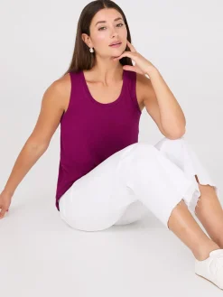 Scoop Neck Swing Tank Top