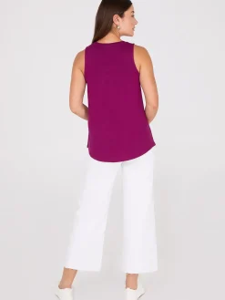 Scoop Neck Swing Tank Top