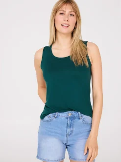 Scoop Neck Swing Tank Top