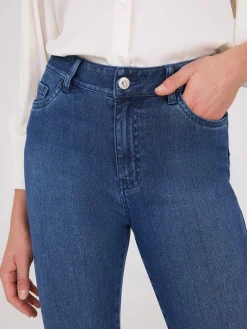 Shimmer Skinny Leg Jeans