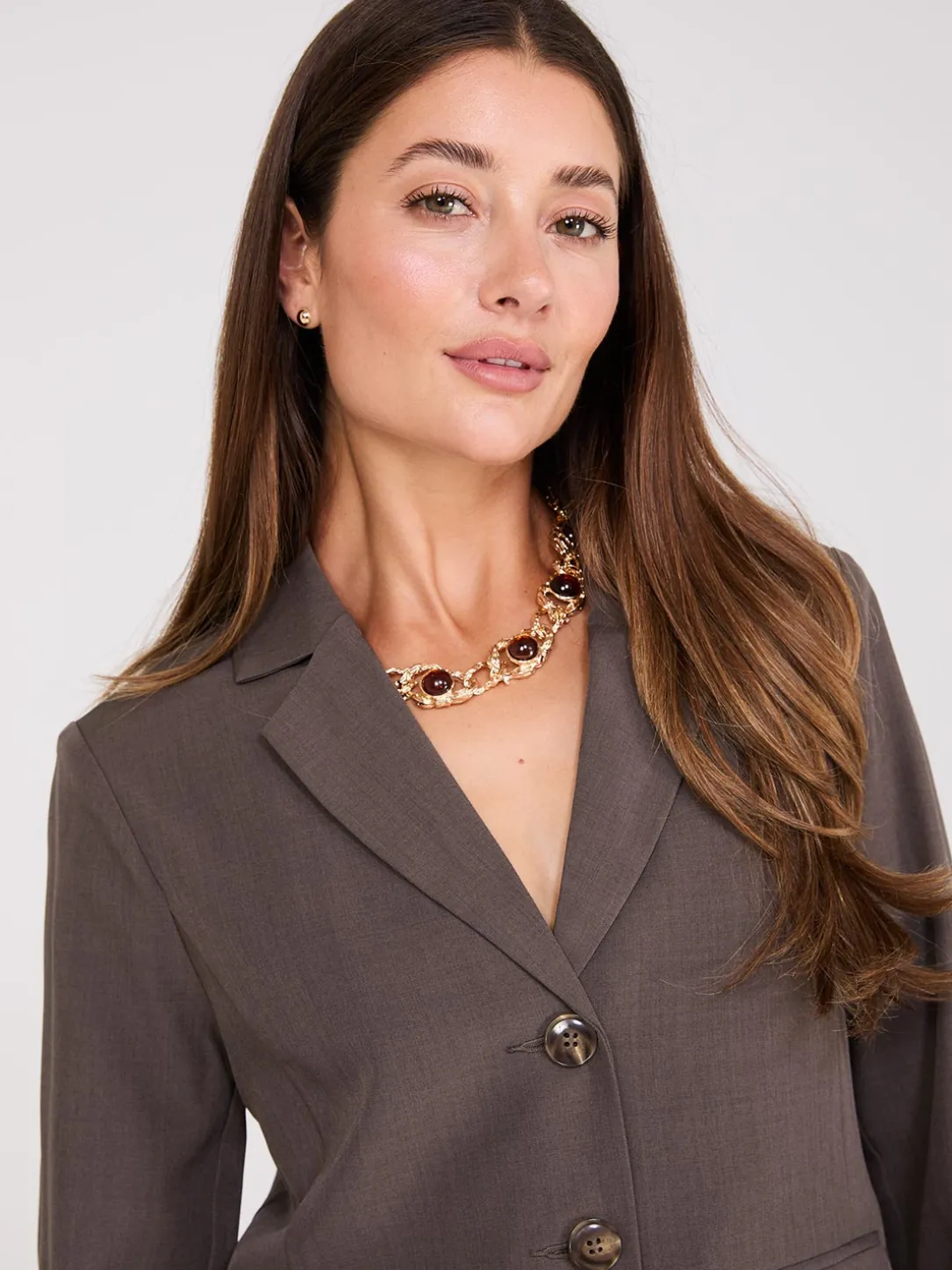 Short 3-Button Blazer