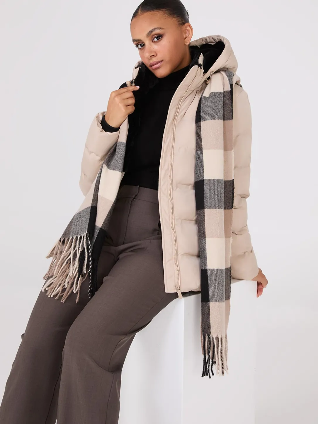 Short Puffer Jacket