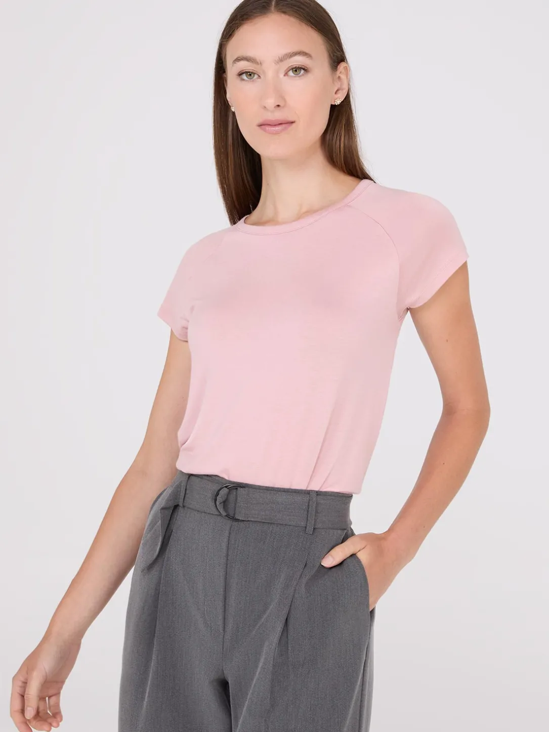 Short Raglan Sleeve T-Shirt