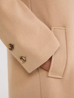Single-Breasted Car Coat