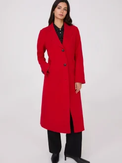 Single-Breasted Maxi Coat