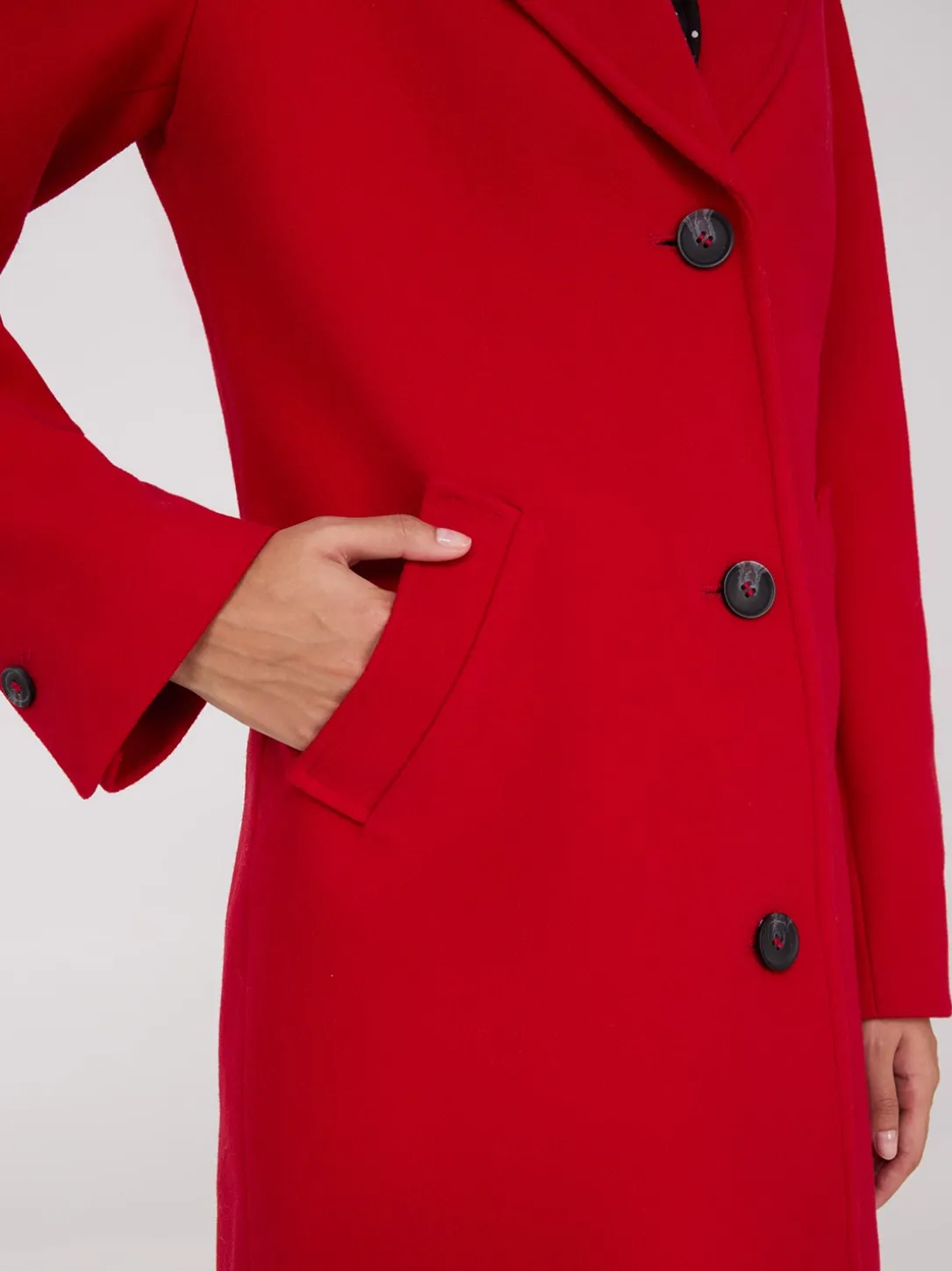 Single-Breasted Maxi Coat
