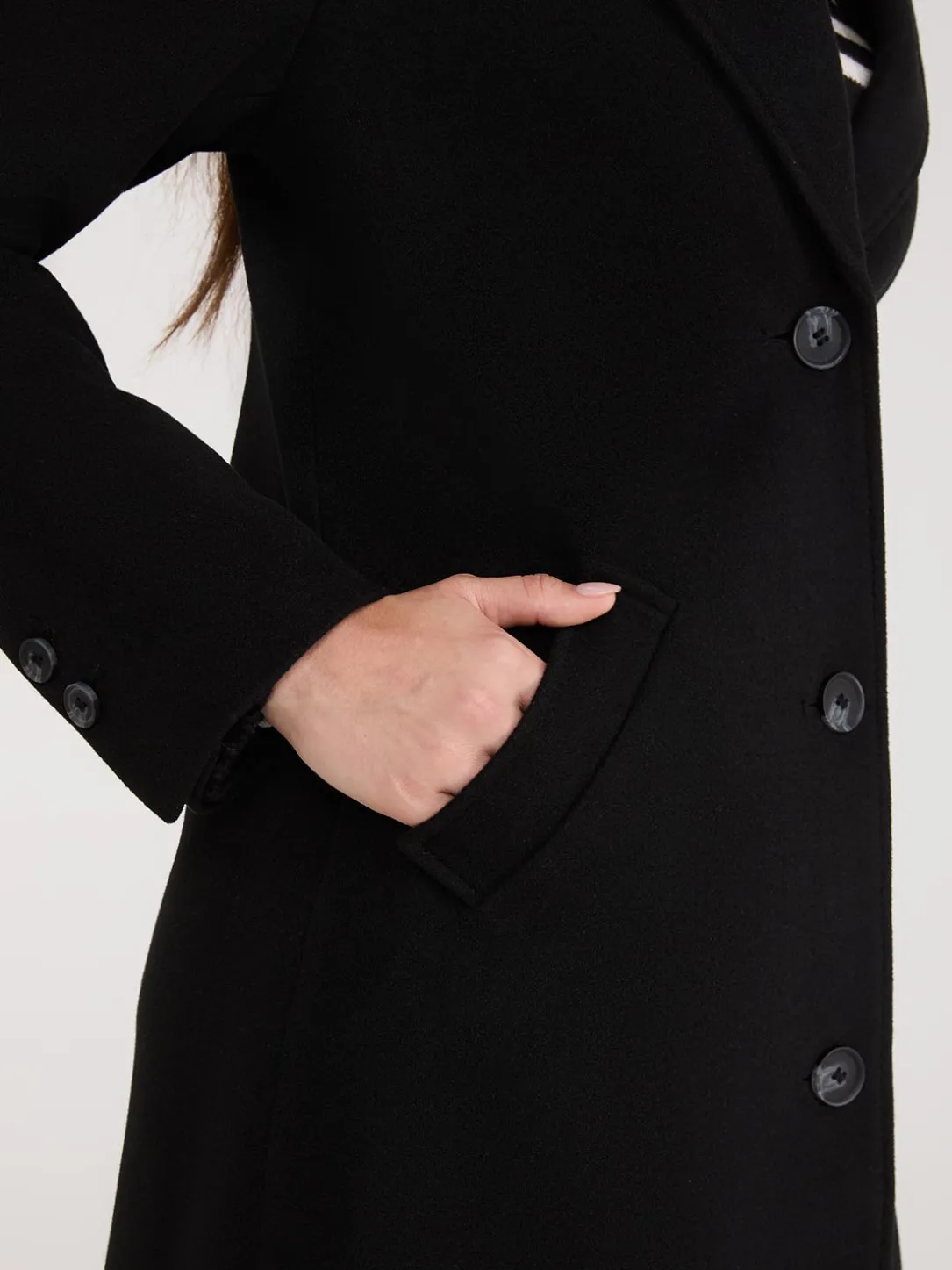 Single-Breasted Maxi Coat