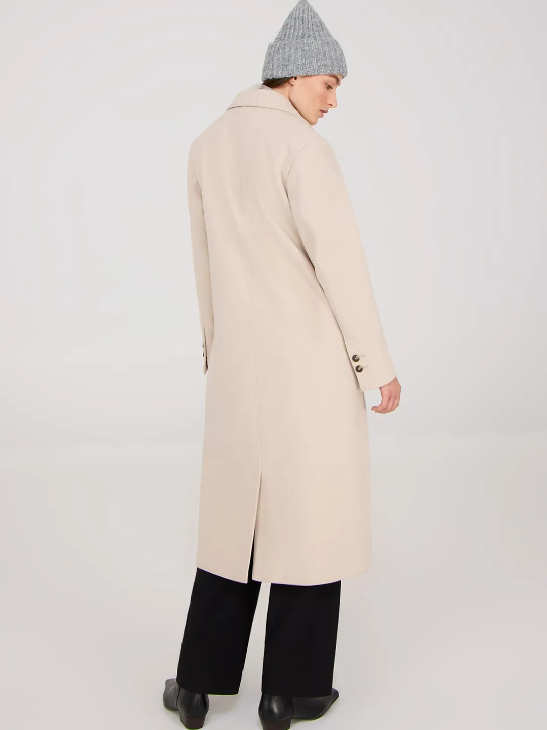 Single-Breasted Maxi Coat