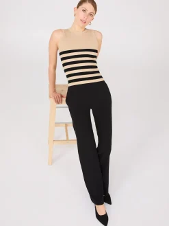 Striped Knit Tank Top