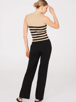 Striped Knit Tank Top