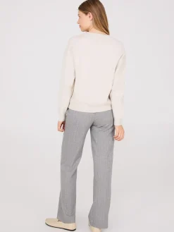 V-Neck Knit Cardigan