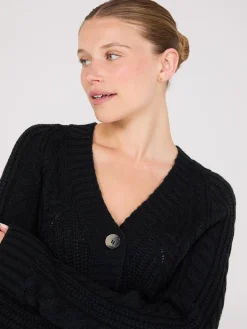 V-Neck Multi Cable Cardigan