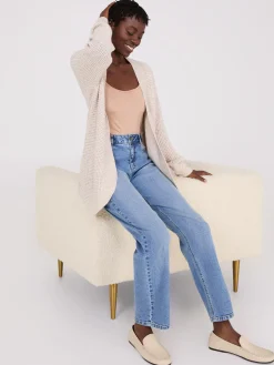 Waffle Knit Cardigan