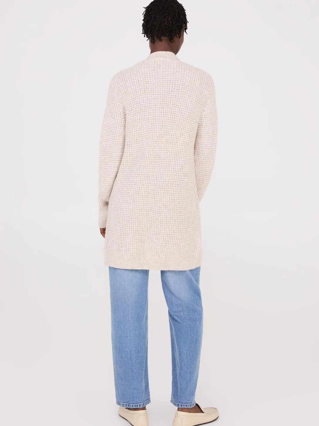 Waffle Knit Cardigan