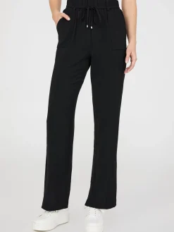 Wide-Leg Pants With Porkchop Pockets