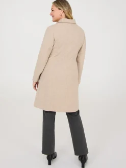 Wrap Collar Coat