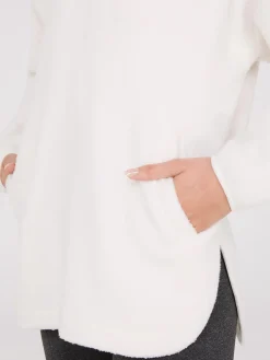 Zip-Front Sherpa Sweater