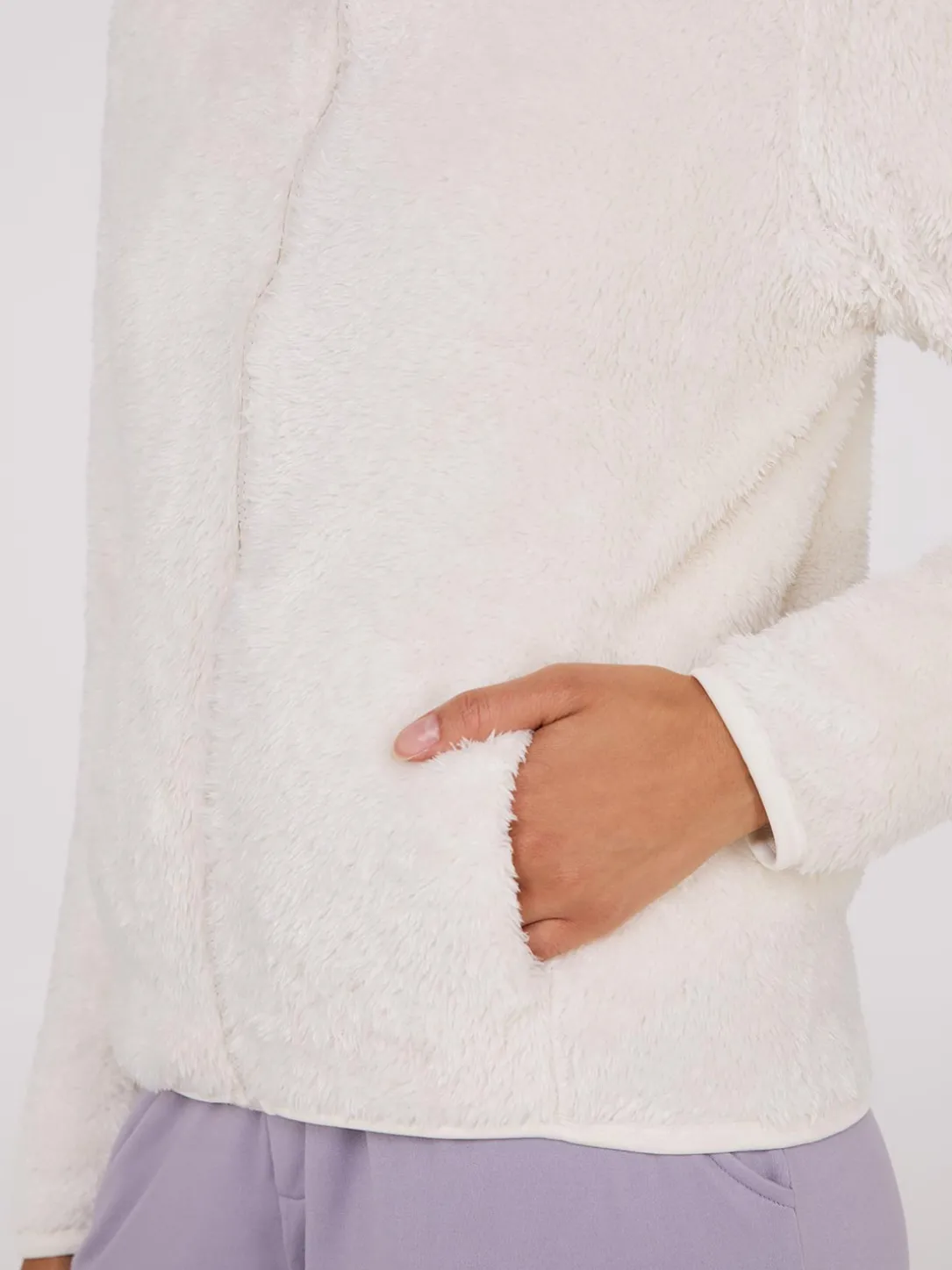 Zip-Up Teddy Jacket