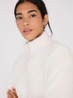 Zip-Up Teddy Jacket